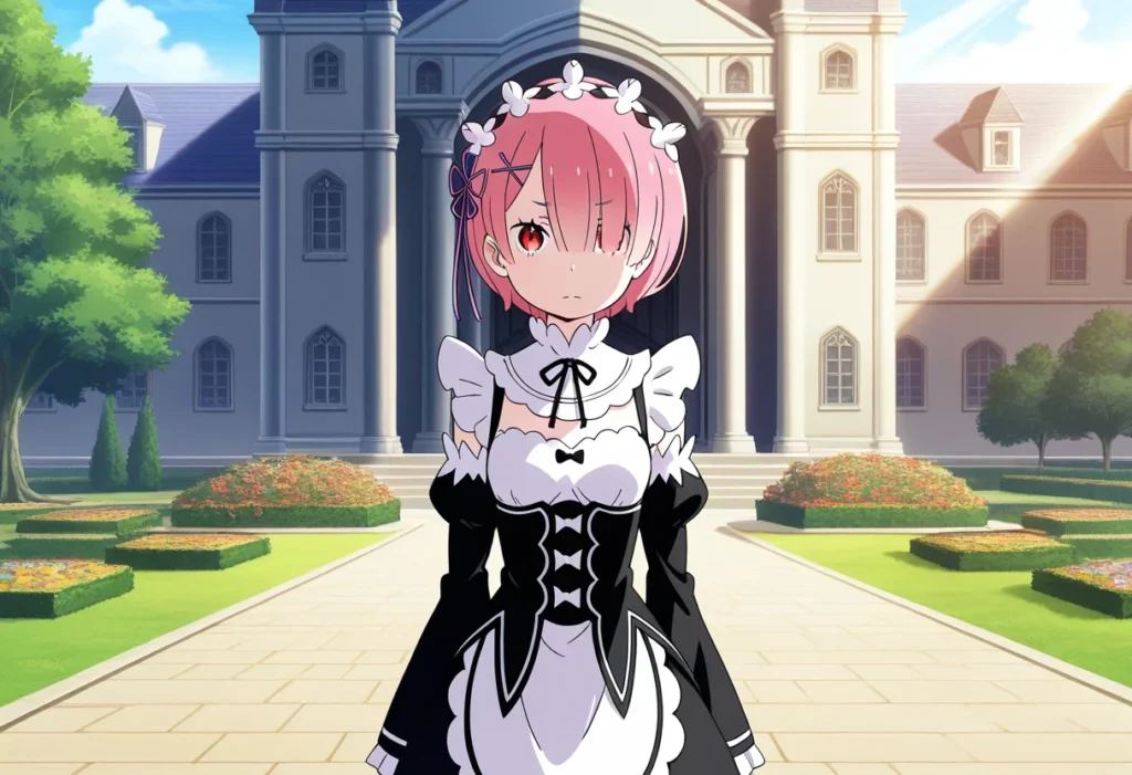 Рам — аниме «Re:Zero»
